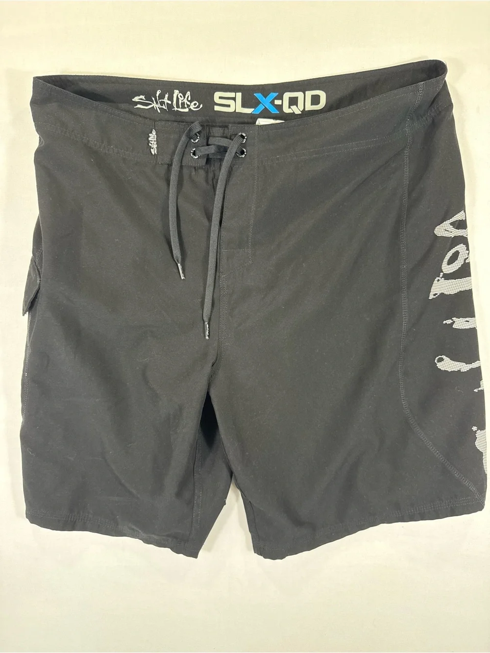 Salt Life Black Men’s Swim Board Shorts